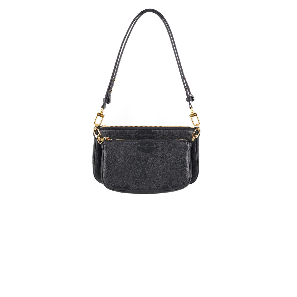 Louis Vuitton Black Multicolour Pochette - THE PURSE AFFAIR