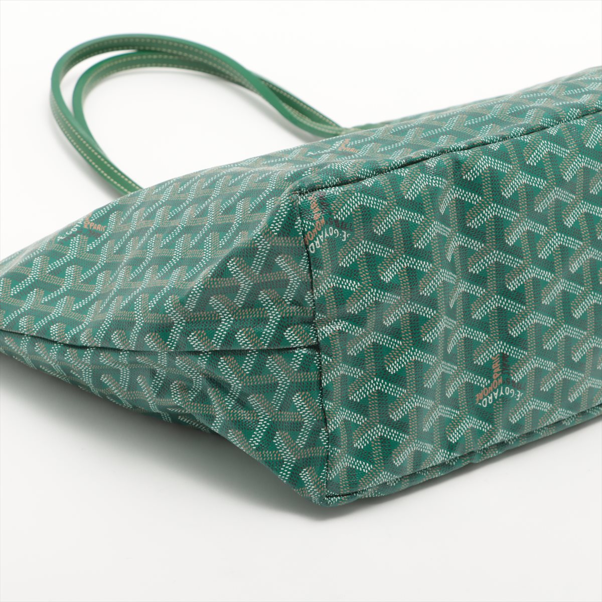 Saint-louis leather tote Goyard Green in Leather - 37281542