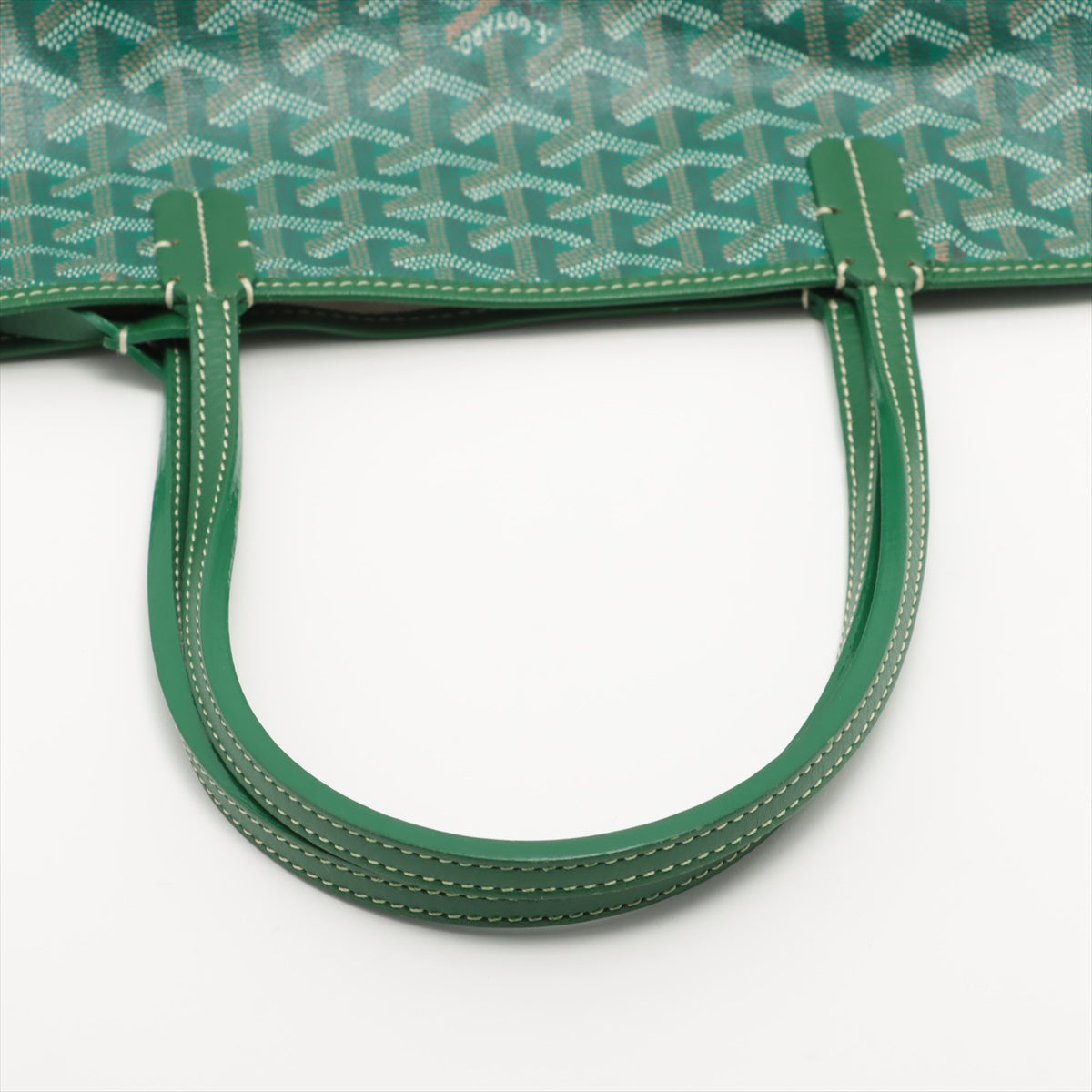 Saint-louis leather tote Goyard Green in Leather - 37281542