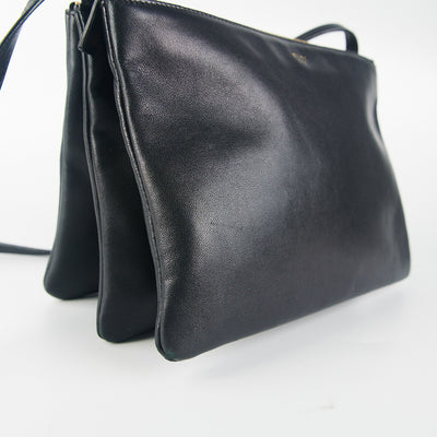 Celine Trio Small Black - THE PURSE AFFAIR